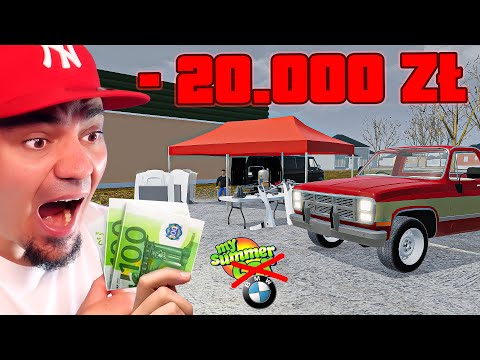 🚘 WYDAŁEM PONAD 20.000 PLN ABY ODBLOKOWAĆ SKLEP w *MY SUMMER BMW!* | Mój Gruchot #29 Mon Bazou