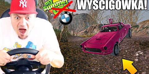 🚘 TESTUJĘ RÓŻOWY SAMOCHÓD WYŚCIGOWY w *MY SUMMER BMW!* | Mój Gruchot #31 Mon Bazou