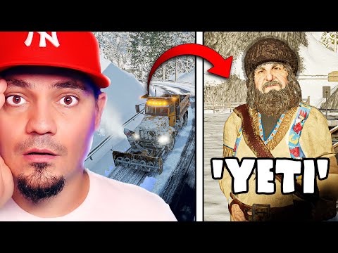 ❄️ LEGENDY O YETI NAD MORSKIM OKIEM! | Snow Plowing Simulator #11
