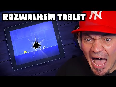 🧊 ROZWALIŁEM TABLETA PRZEZ GEOMETRY GRASZ!… oraz gram w WASZE MAPKI! | Geometry Dash #26
