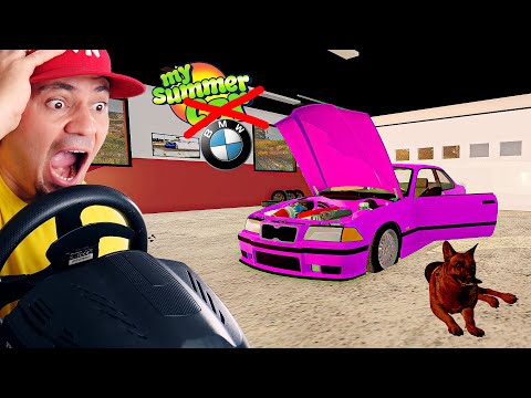 🚘 W KOŃCU MOJA BECIA WYJEŻDZA Z GARAŻU! w *MY SUMMER BMW!* | Mój Gruchot #36 Mon Bazou