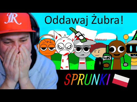 🤣 Polska Wersja SPRUNKI jest ŚMIESZNA! *polski mod* | Sprunky Polska Wersja