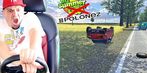🚗 NO DEBIL, ŚMIERTELNY WYPADEK MALUCHA w MY SUMMER POLONEZ *polska gra* | OHV #02