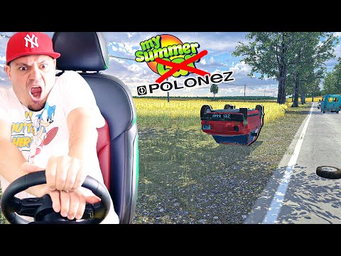 no-debil-smiertelny-wypadek-malucha-w-my-summer-polonez-polska-gra-ohv-02.jpg 🚗 NO DEBIL, ŚMIERTELNY WYPADEK MALUCHA w MY SUMMER POLONEZ *polska gra* | OHV #02