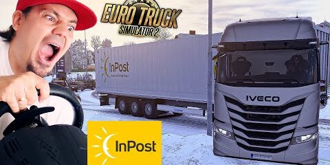 🚛 Pracuję w INPOST i ROZWOŻĘ WASZE PACZKI! *w Święta!* | Euro Truck Simulator 2