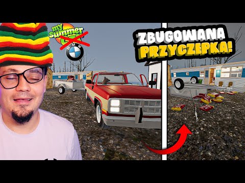 🚘 KUPIŁEM ZBUGOWANĄ PRZYCZEPE! masakra w *MY SUMMER BMW!* [AKTUALIZACJA] | Mój Gruchot #50 Mon Bazou