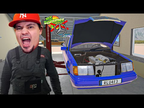 naprawilem-mercedesa-my-summer-mercedes-my-garage.jpg 🚘 NAPRAWIŁEM MERCEDESA *MY SUMMER MERCEDES*? | My Garage