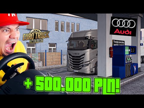 🚛 Zarobiłem 500.000 PLN w AUDI *drogie części* | Euro Truck Simulator 2