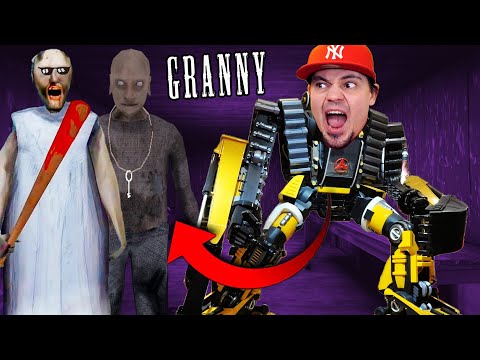 Uciekam ROBOTEM od BABCI GRANNY *lecę robotem* 👵 Granny Robot Escape (Legacy)