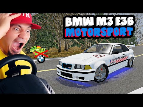 projekt-bmw-m3-e36-race-bmw-motorsport-w-my-summer-bmw-moj-gruchot-80-mon-bazou.jpg 🚘 PROJEKT BMW M3 E36 RACE BMW MOTORSPORT w *MY SUMMER BMW!* | Mój Gruchot #80 Mon Bazou