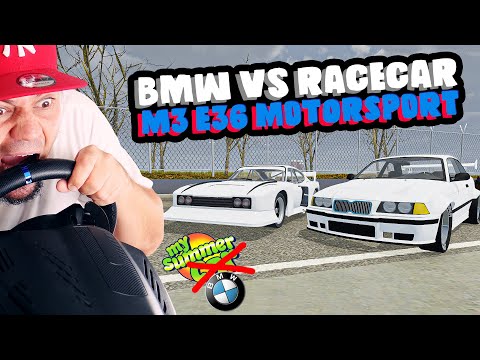 🚘 BMW M3 E36 vs RACECAR – CO JEST SZYBSZE? w *MY SUMMER BMW!* | Mój Gruchot #81 Mon Bazou