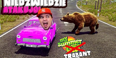 niedzwiedzie-atakujo-moj-rozowy-trabant-w-my-summer-trabant-my-village-life-04.jpg 🚘 NIEDŹWIEDZIE ATAKUJO MÓJ RÓŻOWY TRABANT?! w *My Summer TRABANT* | My Village Life #04