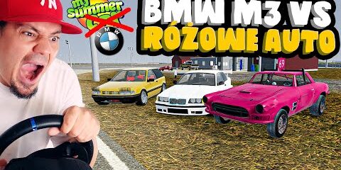 🚘 RÓŻOWE AUTO NA TORZE I JEGO CZASY! *MY SUMMER BMW!* | Mój Gruchot #86 Mon Bazou