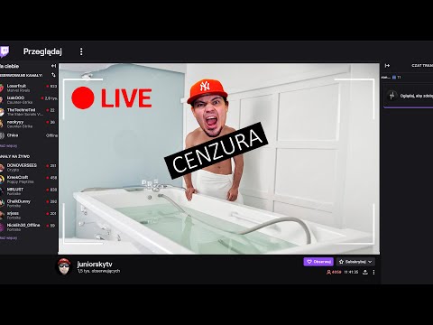 📹 STREAM Z WANNY DLA MOICH WIDZÓW NA TWITCH 😘 | Streamer Life Simulator #03