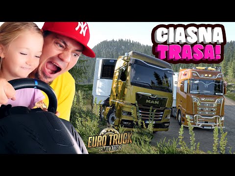 🚛 NAJCIĘŻSZA TRASA W NORWEGII! *córka ciśnie* | Euro Truck Simulator 2 Ft. @DarekDareczeK24