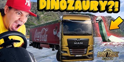🚛 Znalazłem DINOZAURY na WYSPACH OWCZYCH?! | Euro Truck Simulator 2 Ft. @DarekDareczeK24