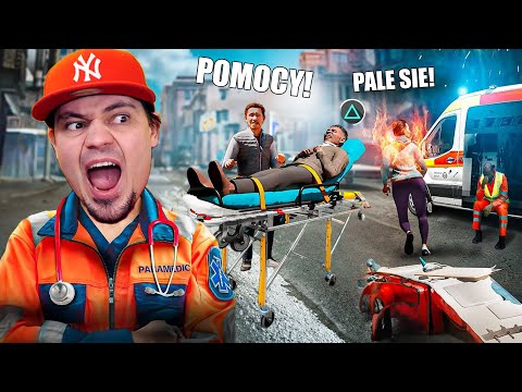 🚑 ŚMIERĆ WIELU OSÓB W MIEŚCIE NA AUTOSTRADZIE! | Ambulance Life A Paramedic Simulator #03