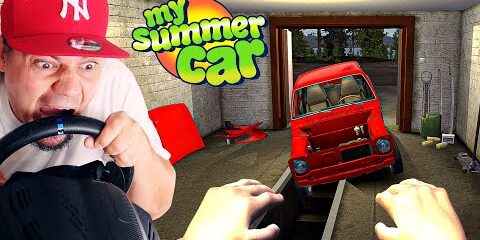🚘 WPROWADZIŁEM SAMOCHÓD DO GARAŻU! W *MY SUMMER CAR* | My Summer Car #07