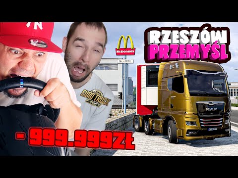 🚛 TRASA RZESZÓW – PRZEMYŚL *zniszczenia za 1.000.000 PLN* | Euro Truck Simulator 2 z Darek