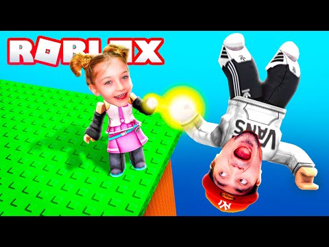 🤣 ROBLOX RZUĆ PRZYJACIELA Z LARĄ! *śmieszne obby* | Roblox Fling A Player