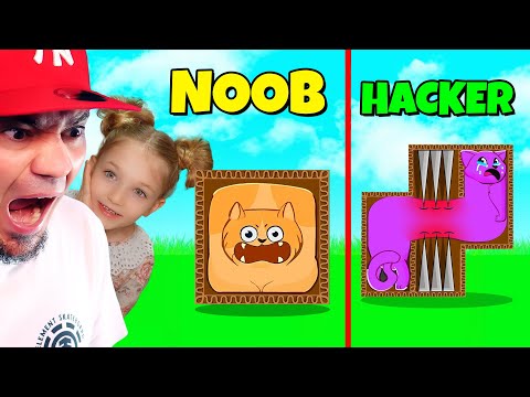 🐈 Zmuszamy koty do NIEBEZPIECZNYCH SYTUACJI z LARĄ! | Block Puzzle Cats