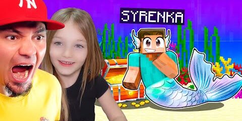 🧜🧜‍ NASZE ŻYCIE JAKO SYRENKI W MINECRAFT Z LARĄ! | Minecraft Prawdziwe Życie Syren