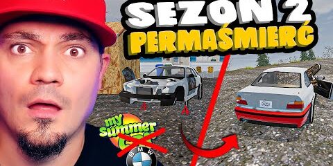 🚘 [SEZON 2] Z PERMAŚMIERCIĄ W *MY SUMMER BMW!* *pokazuję jak grać* | Mon Bazou Hardcore #111
