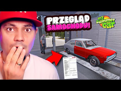 🚘 JADĘ SAMOCHODEM NA PRZEGLĄD! W *MY SUMMER CAR*! | My Summer Car #51