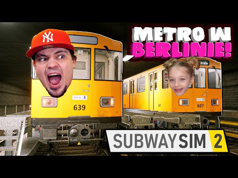 🚇 LARA I JUNIORSKY PRACUJĄ W METRZE W BERLINIE! *nie daliśmy rady* | Subway Sim 2