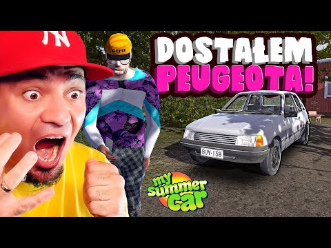 🚘 DOSTAŁEM NOWY SAMOCHÓD *Peugeot* W *MY SUMMER CAR*! | My Summer Car #54