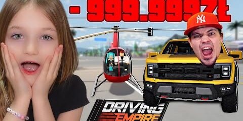 🚘 WYDAŁEM 1.000.000 PLN NA HELIKOPTER I NOWEGO FORD’A! | Roblox Driving Empire z Lara