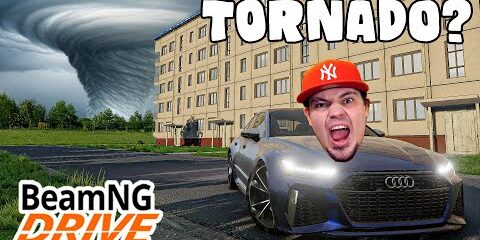🏎️ TORNADO W POLSKIM MIEŚCIE vs AUDI RS7! w *BEAM.NG!* | Beam.NG