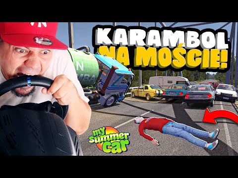 karambol-na-moscie-andzelika-jest-moja-w-my-summer-car-my-summer-car-64.jpg 🚘 KARAMBOL NA MOŚCIE! ANDŻELIKA JEST MOJA! w *MY SUMMER CAR*! | My Summer Car #64