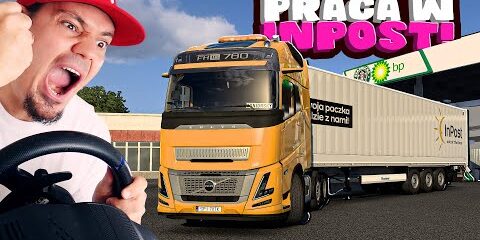 🚛 MOJA PRACA W INPOST… WIOZĘ PACZKI DO ŁODZI! 🚛 Euro Truck Simulator 2 (Mody)