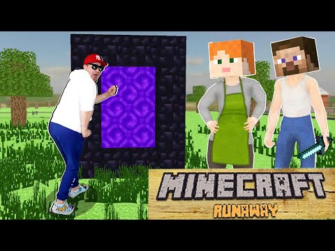 🏫 Nowa Ucieczka PORTALEM NETHERU w SCHOOLBOY RUNAWAY MINECRAFT! | Schoolboy Runaway Mody