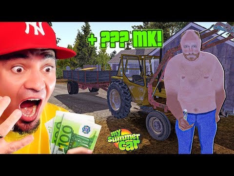 🚘 ILE ZAROBIŁEM PRZY PRZEPROWADZCE OBSIKAŃCA? w *MY SUMMER CAR*! | My Summer Car #68