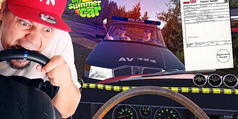 🚘 POLICJA MNIE ŚCIGA! MAM PRZEKICHANE! w *MY SUMMER CAR*! | My Summer Car #69