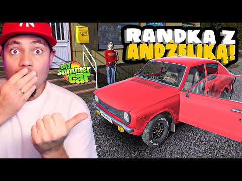🚘 PIERWSZA RANDKA Z ANDŻELIKĄ *jest marudna* w *MY SUMMER CAR*! | My Summer Car #70
