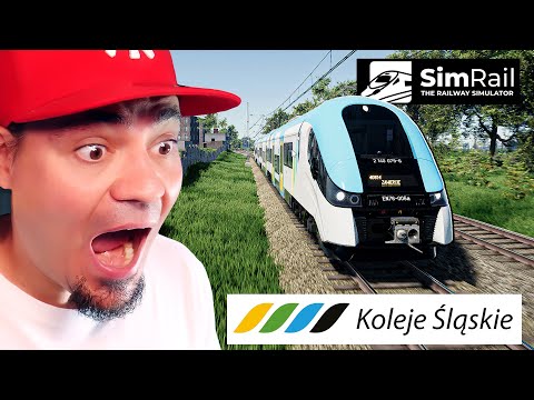 NAJLEPSZA POLSKA LOKOMOTYWA ELF w KOLEJE ŚLĄSKIE! *Katowice* 🚂 SimRail