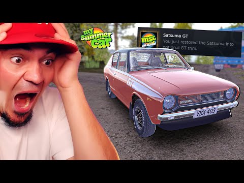 🚘 ZBUDOWAŁEM PRAWDZIWĄ SATSUMĘ GT! w *MY SUMMER CAR*! | My Summer Car #71