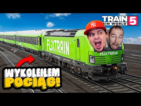 wykoleilem-pociag-flixbusa-dareczek-sie-bal-train-sim-world-5-z-darek.jpg 🚆 WYKOLEIŁEM POCIĄG FLIXBUSA *Dareczek się bał* | Train Sim World 5 z Darek