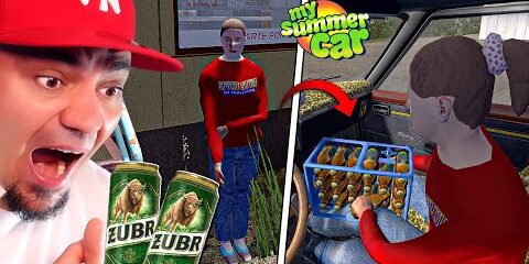 🚘 RANDKA Z ANDŻELIKĄ WYPALIŁA! CHLEJEMY! w *MY SUMMER CAR*! | My Summer Car #85