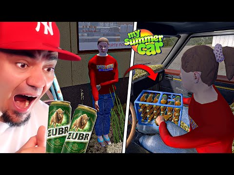 🚘 RANDKA Z ANDŻELIKĄ WYPALIŁA! CHLEJEMY! w *MY SUMMER CAR*! | My Summer Car #85