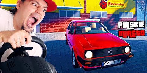 🚘 POLISH CAR DRIVING na KIEROWNICY i NOWY VW GOLF! | Polish Car Driving