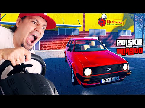 🚘 POLISH CAR DRIVING na KIEROWNICY i NOWY VW GOLF! | Polish Car Driving