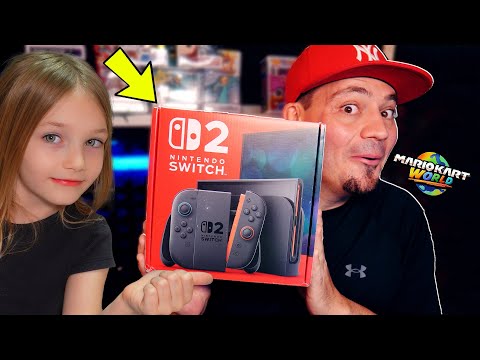 🕹️ Mam NINTENDO SWITCH 2 i nowa grę MARIO KART WORLD! *gra z Larą*