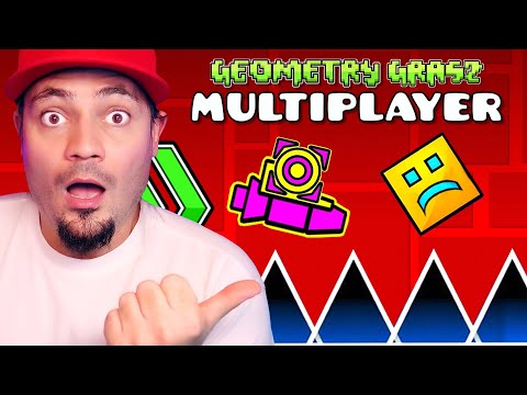 🧊 GEOMETRY GRASZ, ale MUTLIPLAYER! *+ wasze mapy* | Geometry Dash #33