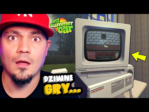 🚘 ZAGRAŁEM W BARDZO DZIWNE GRY… SEKRETY?! w *MY SUMMER CAR*! | My Summer Car #87