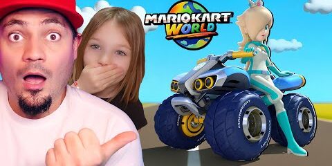 🚘 Zdobyliśmy ROSALINA w nowym MARIO KART WORLD z Larą! | Mario Kart World