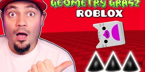 🧊 GEOMETRY DASH na ROBLOX jest LEPSZY niż…..! | Geometry Dash #34